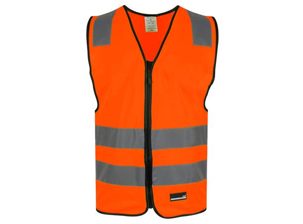 You 9045 Uppsala refleksvest kl 2 HiVis Oransje, Str. L