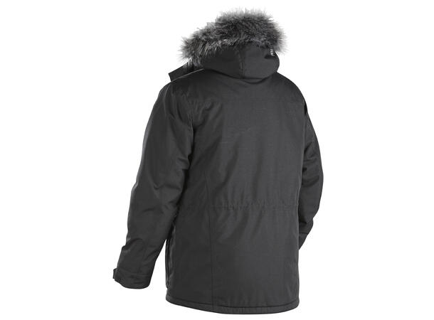 Blåkläder Vinterparkas m/fuskepelskrave Svart XS