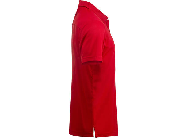 C&B Kelowna Polo Men White M Rød M