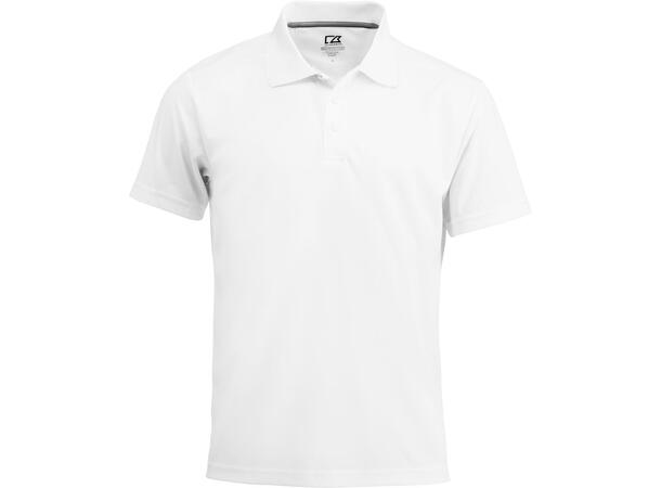 C&B Kelowna Polo Men White Xl Hvit, str. XL