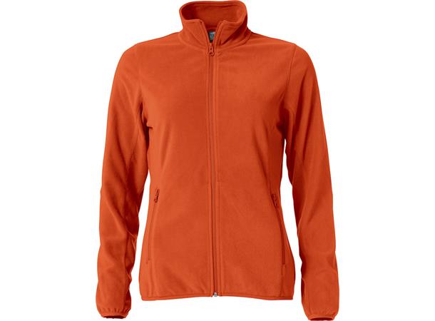 Clique Basic Micro Fleece Jacket Ladies Oransje XS