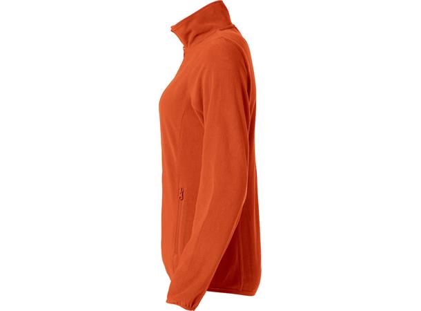 Clique Basic Micro Fleece Jacket Ladies Oransje XS