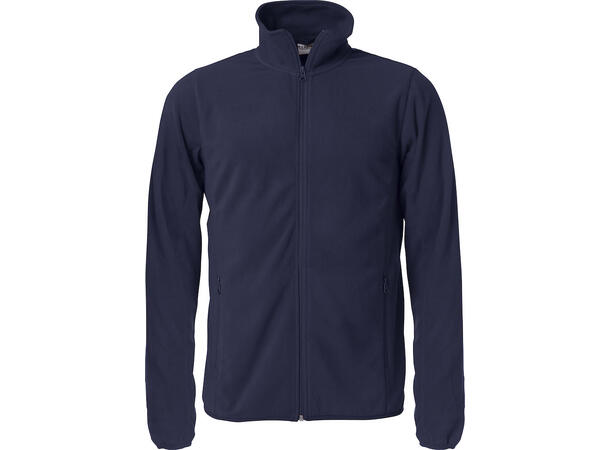 Clique Basic Micro Fleece Jacket Marineblå L