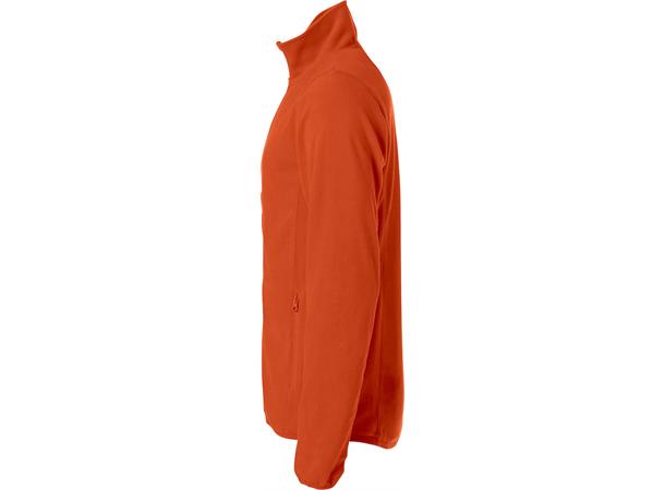 Clique Basic Micro Fleece Jacket Oransje XS