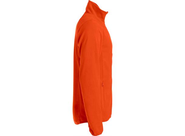 Clique Basic Micro Fleece Jacket Oransje XS