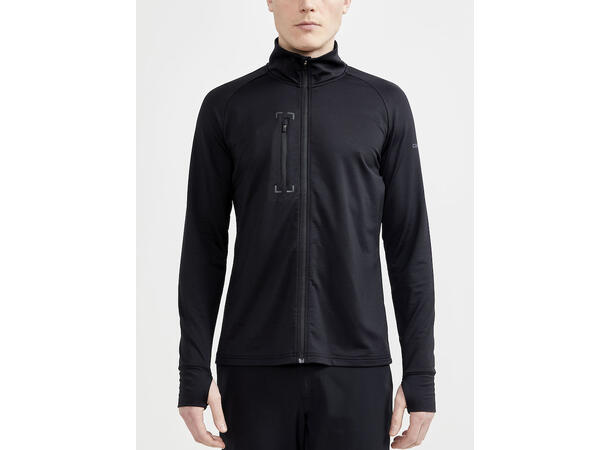 Craft Adv Explore Light Midlayer M Svart, str. 4XL