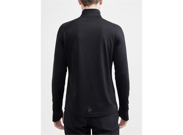 Craft Adv Explore Light Midlayer M Svart, str. 4XL