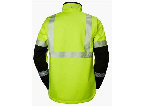 Helly Hansen ICU Softshelljakke HiVis Gul, str.2XL