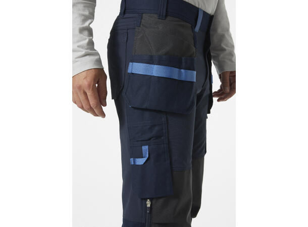 Helly Hansen Oxford 4X Håndverksbukse Marineblå C48