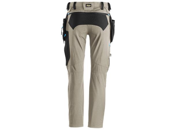 Snickers 6208 LiteWork Bukse+ Khaki D116