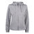 Clique Basic Active hood full zip DAME Gråmelert XXL 