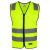 You 9045 Uppsala refleksvest kl 2 HiVis Gul, Str. L 