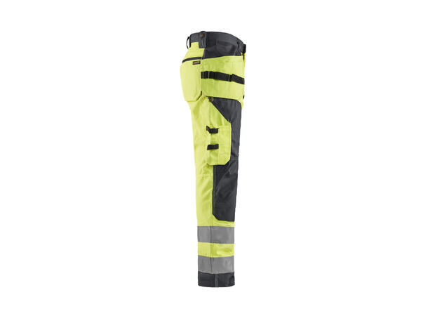 Blåkläder 1568 Håndverksbukse Varsel HiVis Gul C44