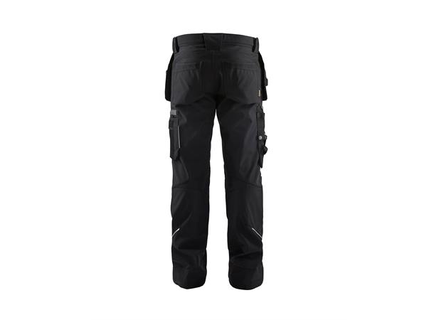 Blåkläder Softshell håndverksbukse Svart, str.C146