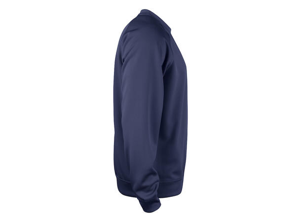 Clique Basic Active Roundneck Marineblå XS