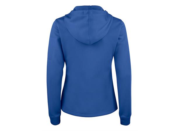 Clique Basic Active hood full zip DAME Blå S