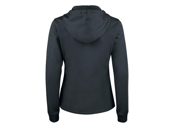 Clique Basic Active hood full zip DAME Svart S