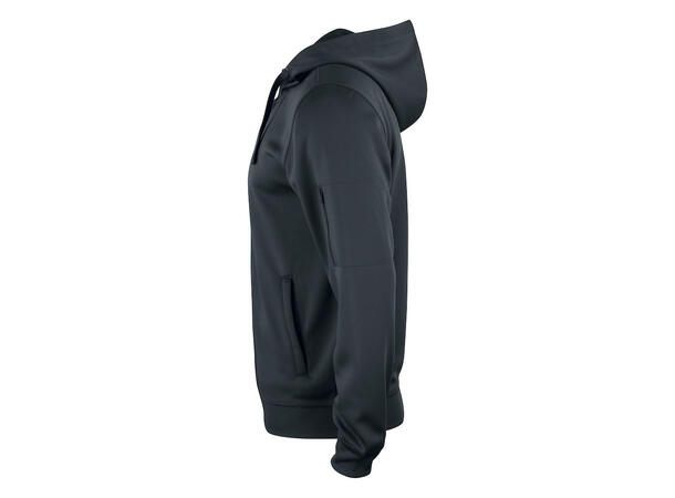 Clique Basic Active hood full zip Svart XS