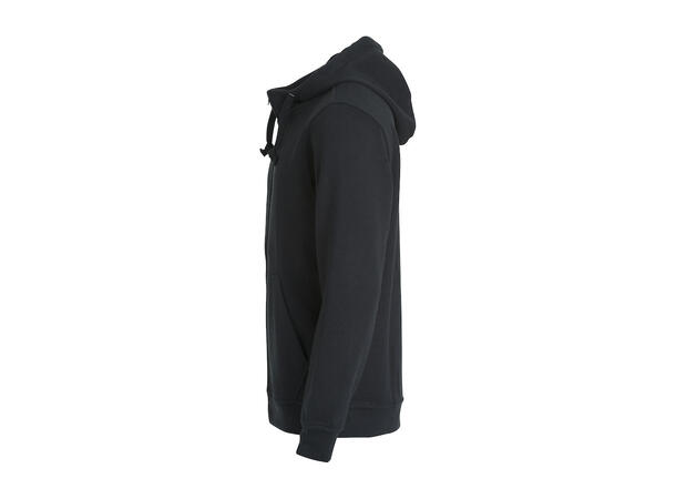 Clique Basic Full Zip Mens Svart XS