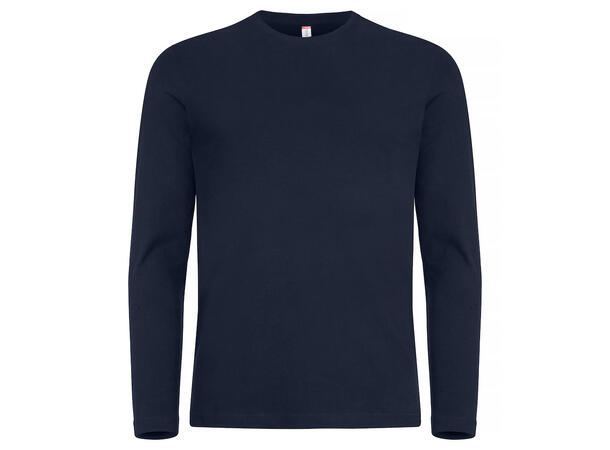 Clique Premium Fashion-T LS Marineblå L