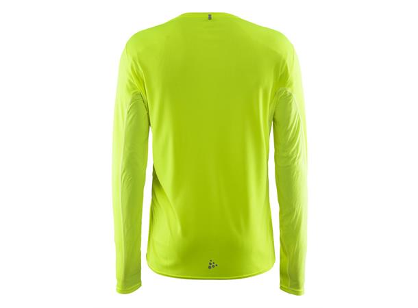 Craft Mind Ls Tee M Flumino L Gul, str. L