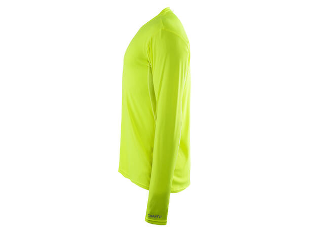 Craft Mind Ls Tee M Flumino L Gul, str. L