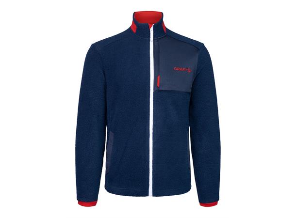 Craft NOR Adv Explore Pile Fleece Jacket Marineblå M