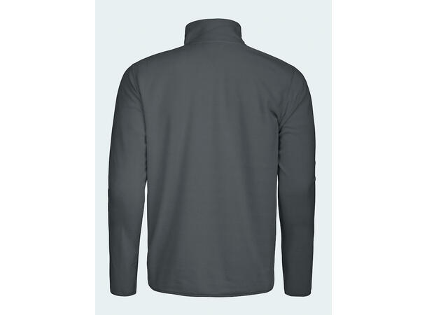 DAD Melton Half ZIP Grå S
