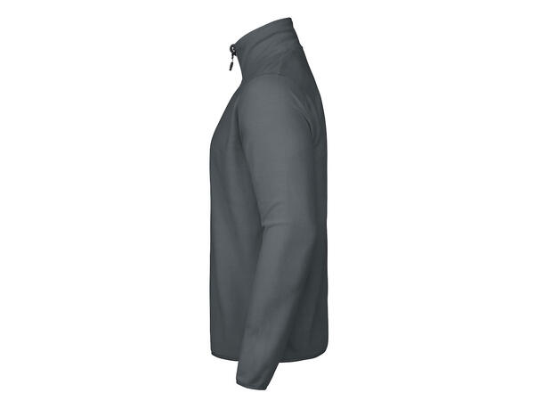 DAD Melton Half ZIP Grå S