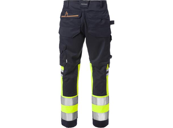 Fristads Flamestat høy synlighet stretch HiVis Gul/Blå C146