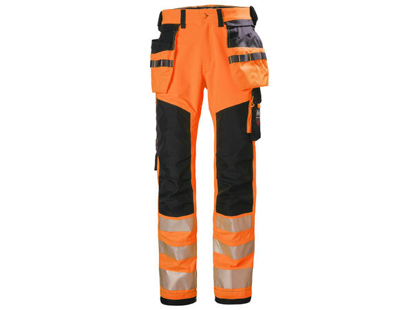 Helly Hansen ICU Håndverksbukse Kl.2 HiVis Oransje D116
