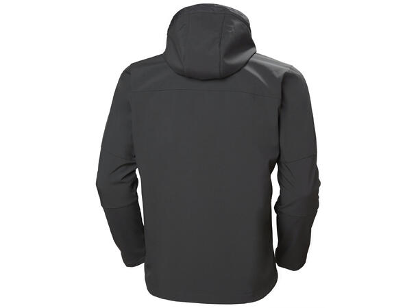 Helly Hansen Kensington Softshell jakke Grå, str.2XL med hette