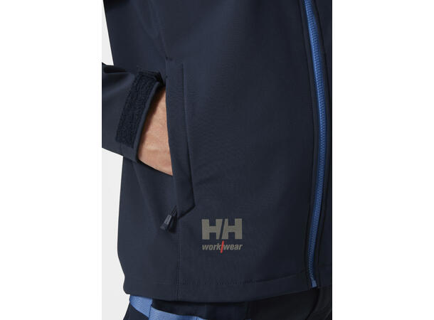 Helly Hansen Oxford Softshell jakke Marineblå/Blå M