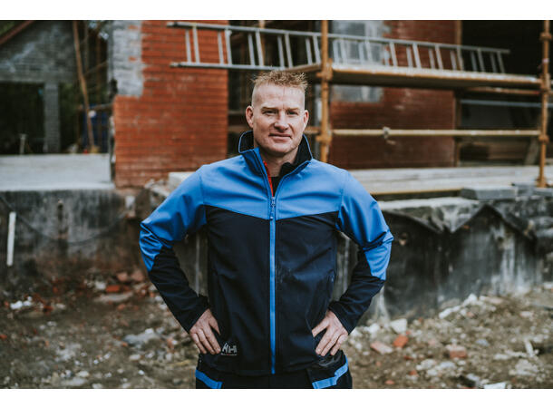 Helly Hansen Oxford Softshell jakke Marineblå/Blå M