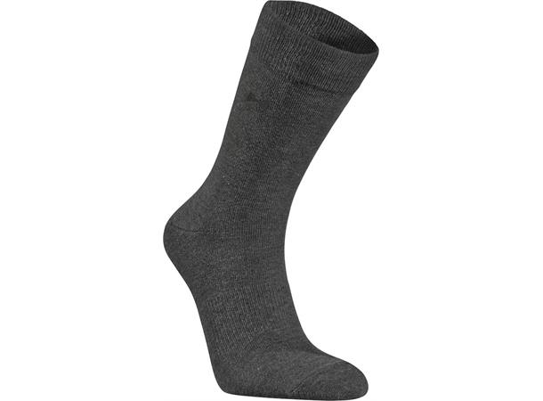 JH&F Sock 04 Solid Grå 40/42