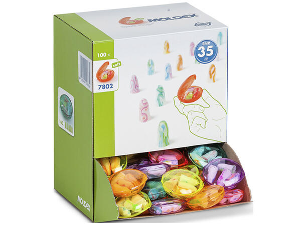 Moldex Ørepropp Spark Plugs soft 2 par i boks