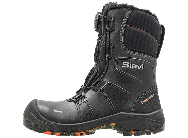 Sievi Alaske Roller XL+ S3 Vinter Støvel Svart 47