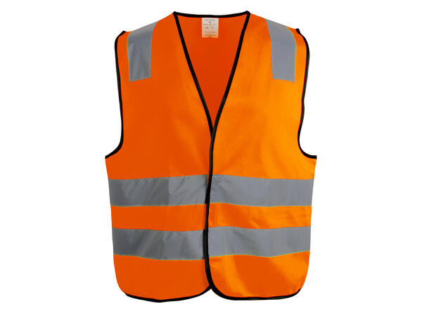 9040 Odense refleksvest kl 2 HiVis Oransje, Str. S