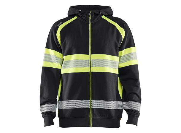 Blåkläder Hettejakke varsel Svart/Gul XS