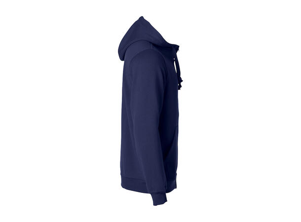 Clique Basic Full Zip Mens Marineblå L