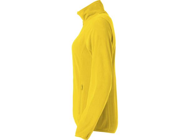 Clique Basic Micro Fleece Jacket Ladies Gul XS