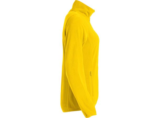 Clique Basic Micro Fleece Jacket Ladies Gul XS