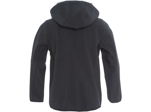 Clique Basic Softshell Jacket Junior Svart, str. 130/140