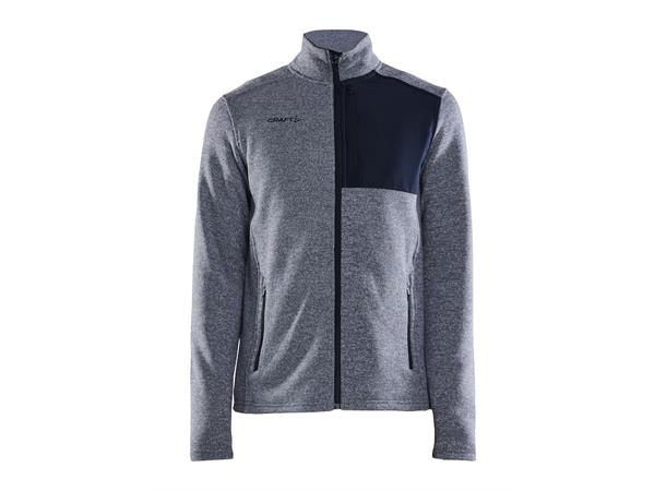 Craft ADV Explore Heavy Fleece M Blå/Grå L