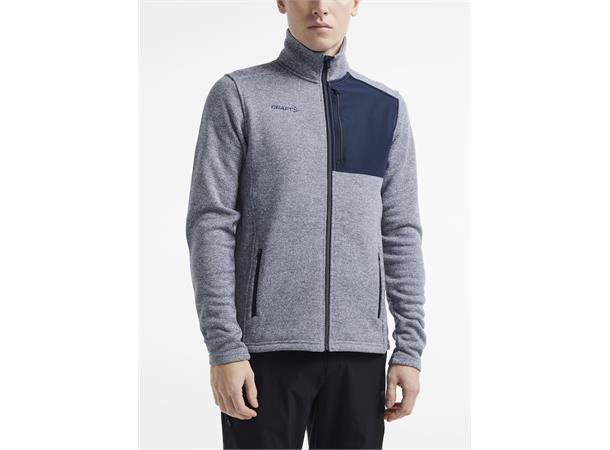 Craft ADV Explore Heavy Fleece M Blå/Grå L