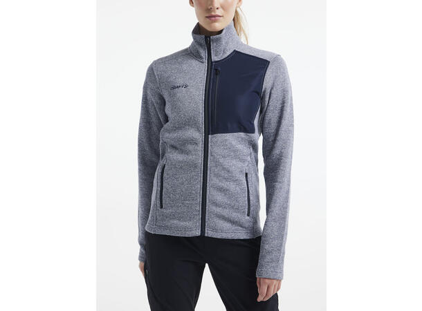 Craft ADV Explore Heavy Fleece W Grå/Blå S