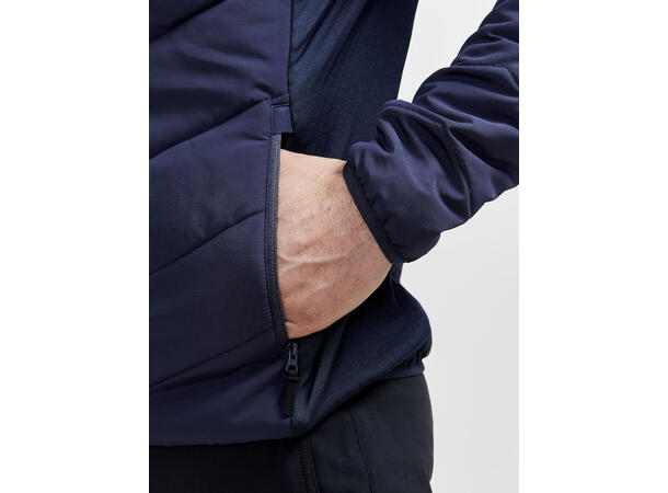 Craft Adv  Explore Hybrid Jacket Herre Marineblå, str. 3XL