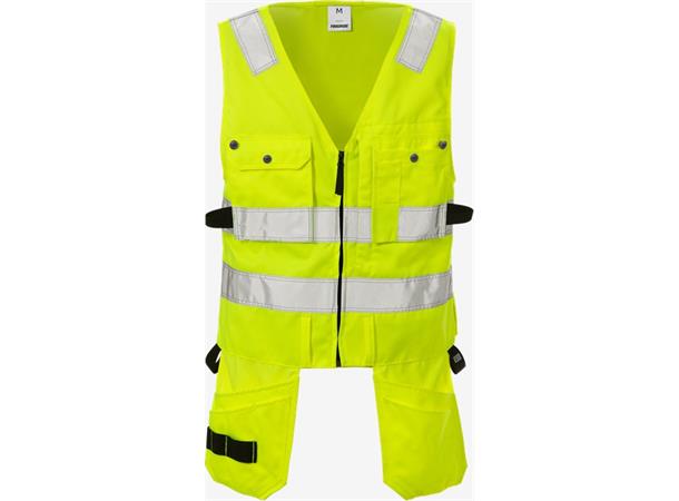 Fristads HiVis Vest KL2 5003 PLU HiVis Gul M