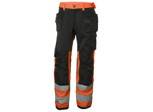 Helly Hansen Alna håndverksbukse Kl.1 Hvit/Oransje D112