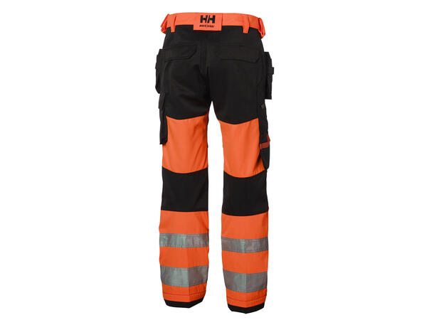 Helly Hansen Alna håndverksbukse Kl.1 Hvit/Oransje C60
